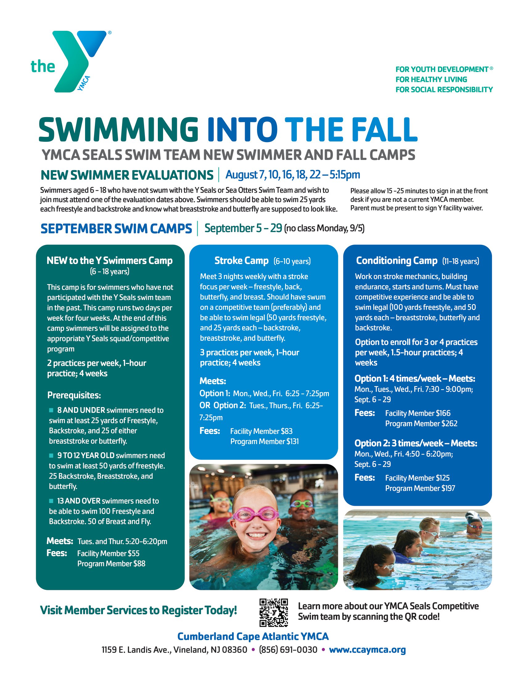 Swim Teams | Cumberland Cape Atlantic YMCA